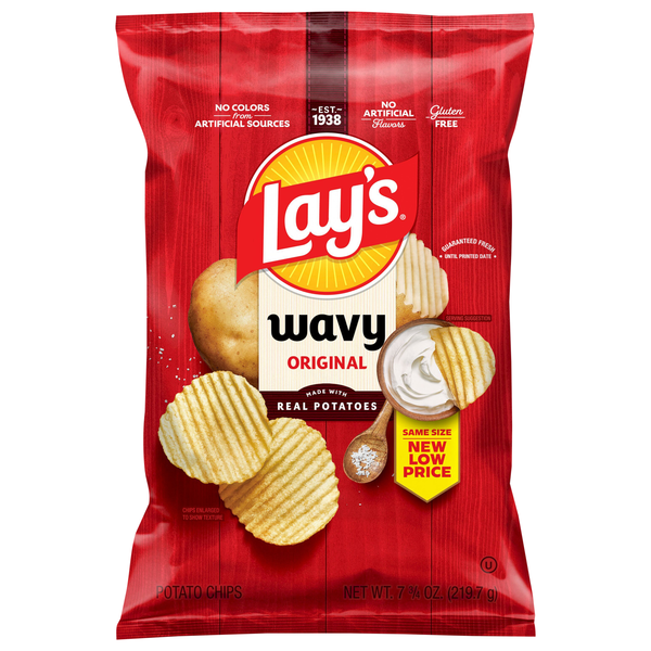 Lay's Original Wavy Potato Chips
