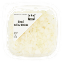 Diced Yellow Onions
