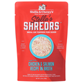 Stella & Chewy's Shredrs Chicken & Salmon in Broth Dog Food Meal Topper