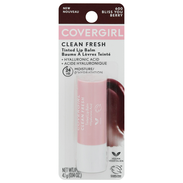 CoverGirl Clean Fresh Tinted Lip Balm Bliss You Berry 600