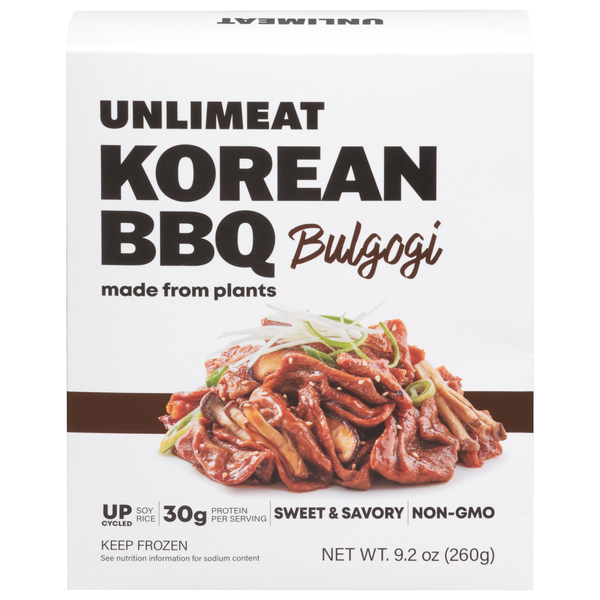 Unlimeat Made from Plants Korean BBQ Bulgogi Frozen