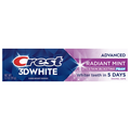 Crest 3D White Fluoride Anticavity Radiant Mint Toothpaste