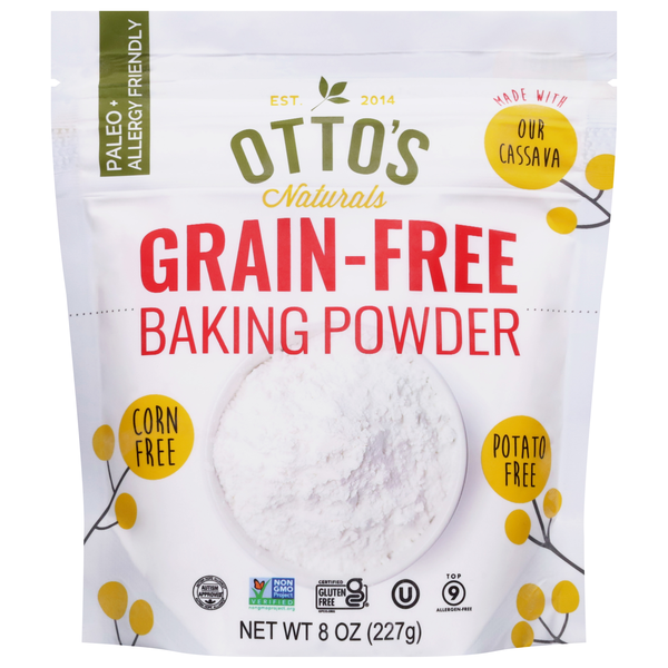 Otto's Naturals Gluten & Grain Free Baking Powder Paleo & Allergy Friendly
