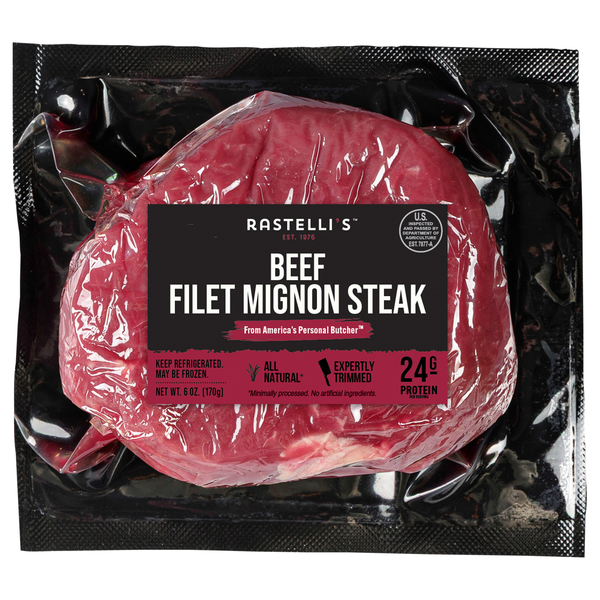 Rastelli's Beef Filet Mignon Steak