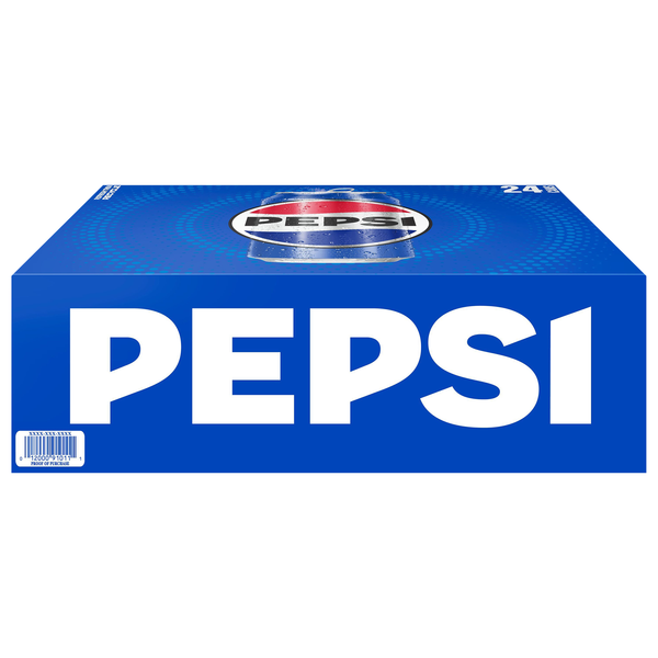 Pepsi Cola Soda - 24 pk