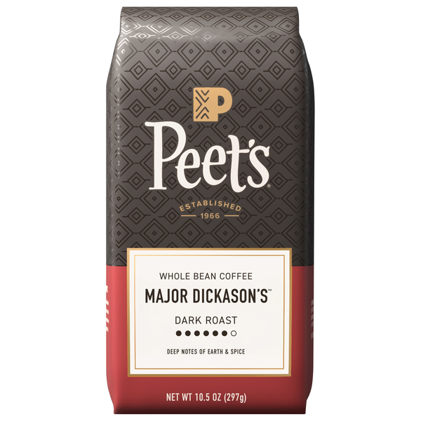 Peet's Major Dickason's Blend Dark Roast Whole Bean Coffee