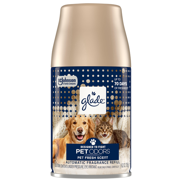 Glade Pet Fresh Scent Automatic Air Freshener Spray Refill