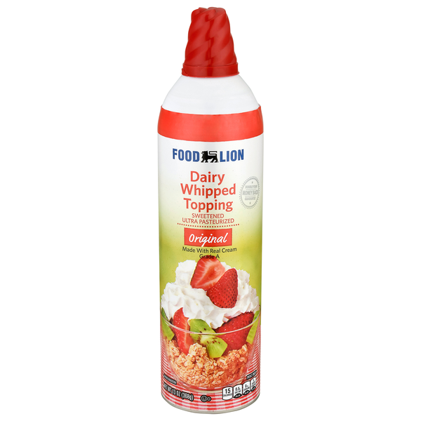 Food Lion Original Whipped Cream Topping