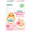 Little Bellies Organic Apple Berry Softcorn Puffed Snacks 10+ Months 4 ct