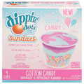 Dippin' Dots Cotton Candy Ice Cream Sundaes - 4 ct