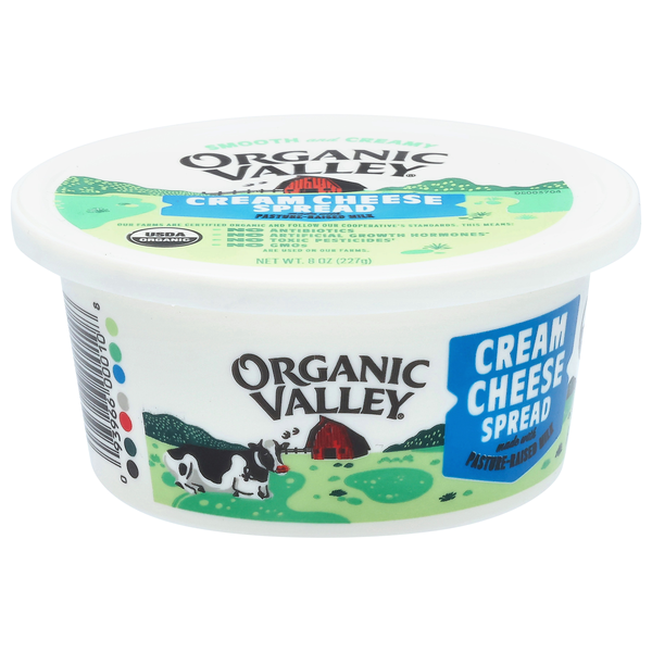 Organic Valley Pasture Raised Cream Cheese Spread