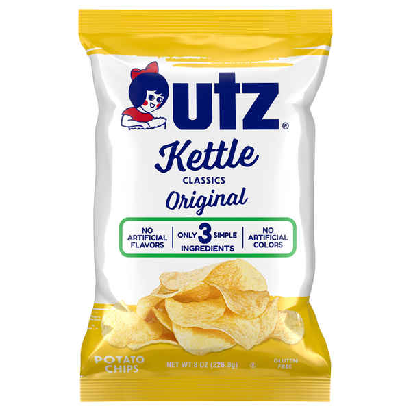 Utz Kettle Classics Gluten Free Original Potato Chips