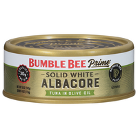 Bumble Bee Prime Wild Caught Solid White Albacore Tuna in Olive Oil