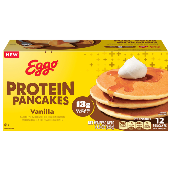 Eggo Vanilla Protein Pancakes - 8 ct Frozen
