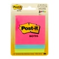 3M Post-it Notes Ruled Assorted Colors 3 X 3 Inch - 50 Sheets/Pad