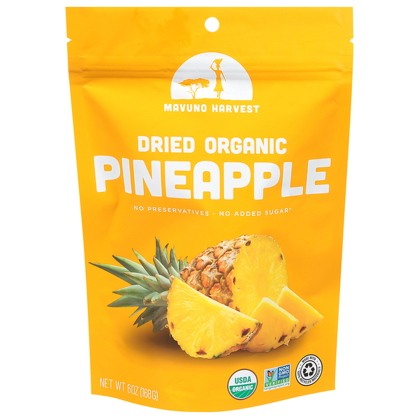 Mavuno Harvest Organic Dried Pineapple