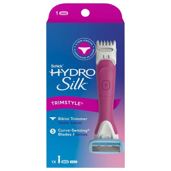 Schick Hydro Silk TrimStyle Hydrating Razor & Waterproof Bikini Trimmer