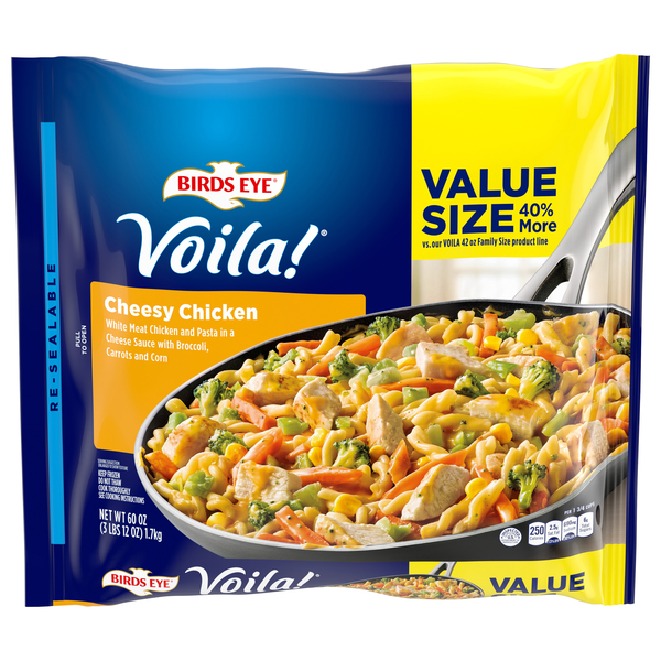 Birds Eye Voila! Cheesy Chicken Value Size Frozen Skillet Meal