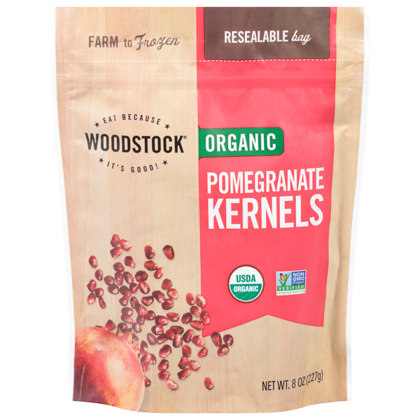 Woodstock Organic Pomegranate Kernels (Arils) Frozen