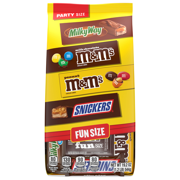 Mars Wrigley Chocolate Candy Assortment Fun Size Party Size