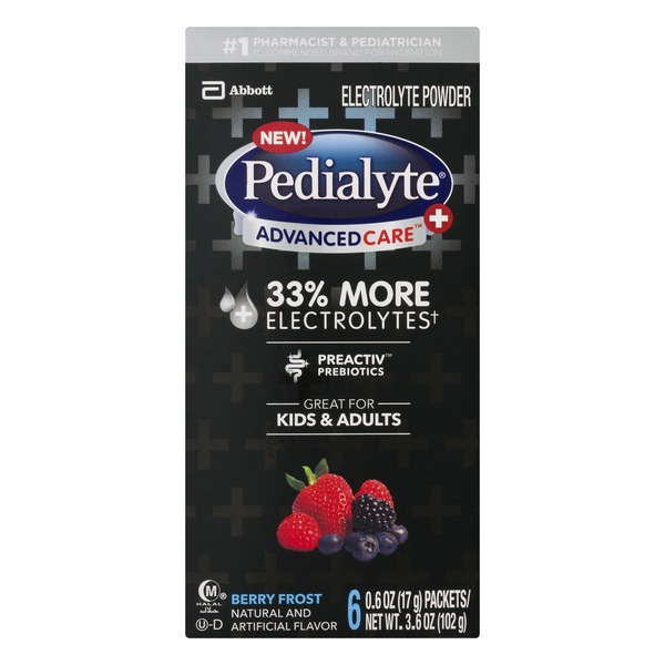 Save on Pedialyte Advanced Care Electrolyte Powder Berry