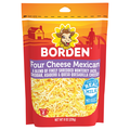 Borden Shredded Four Cheese Mexican Blend