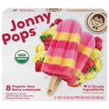 JonnyPops Organic Dairy Free Very Berry Lemonade Pops - 8 ct Frozen