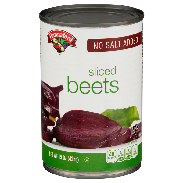 Hannaford No Salt Added Sliced Beets