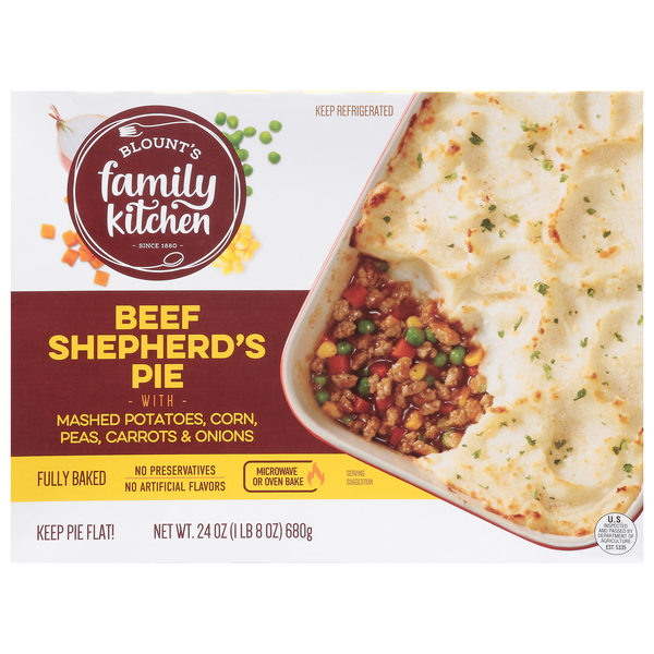 Blount's Family Kitchen Beef Shepherd's Pie Refrigerated