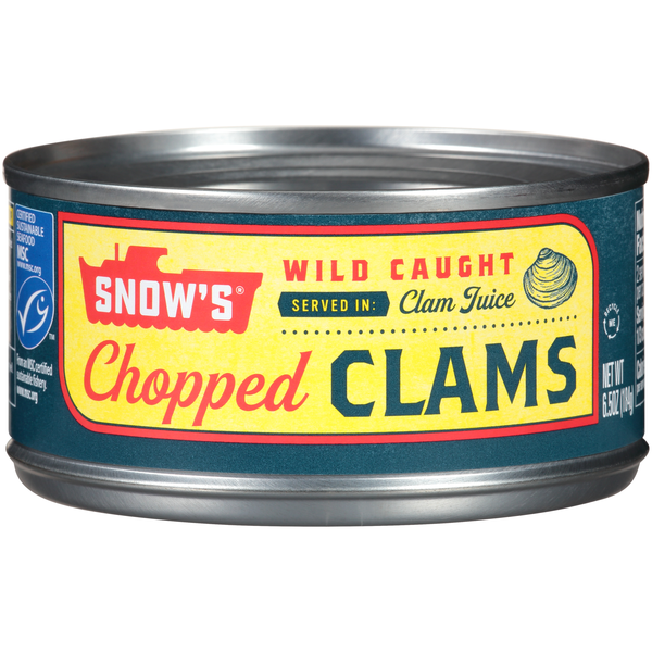Snow's Wild Caught Chopped Clams