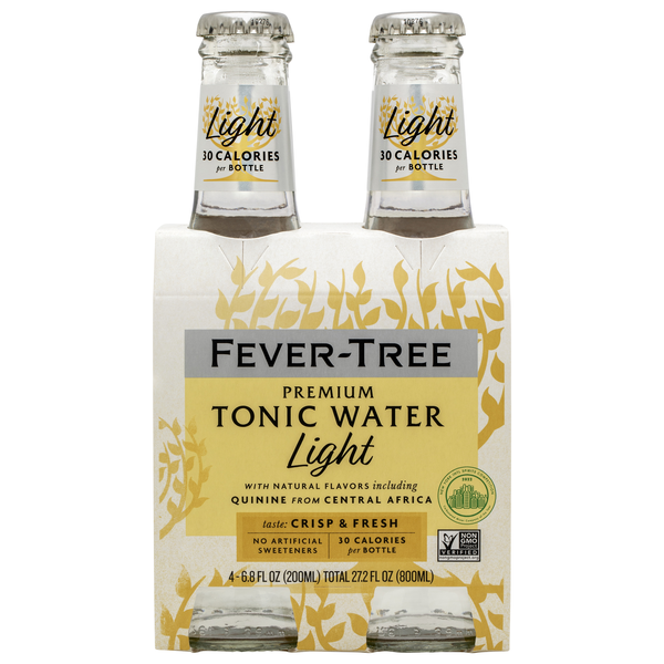 Fever-Tree Tonic Water Naturally Light - 4 pk