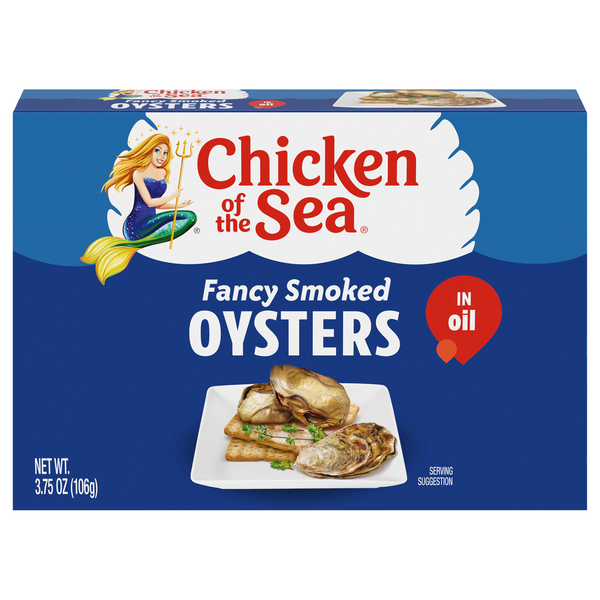 Chicken of the Sea Fancy Smoked Oysters in Oil