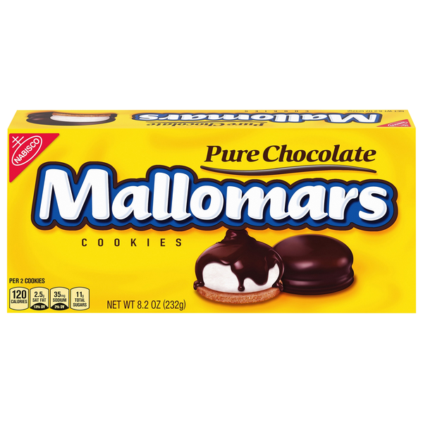 Nabisco Mallomars Pure Chocolate Cookies