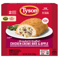 Tyson Raw Breaded & Stuffed Chicken Creme Brie & Apple - 2 ct Frozen