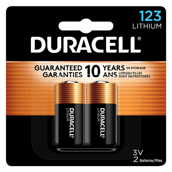Duracell Batteries Lithium 3V Size 123