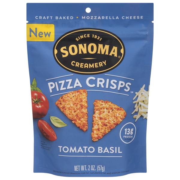 Sonoma Creamery Tomato Basil Pizza Crisps