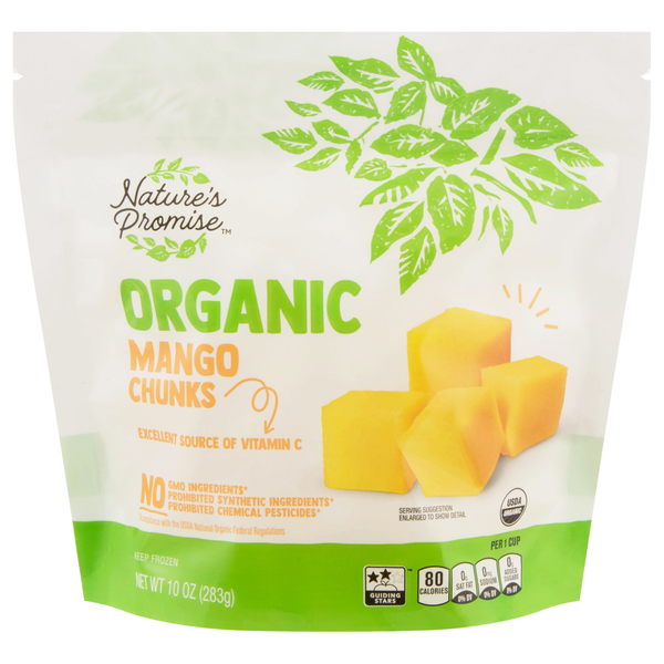 Nature's Promise Organic Mango Chunks Frozen