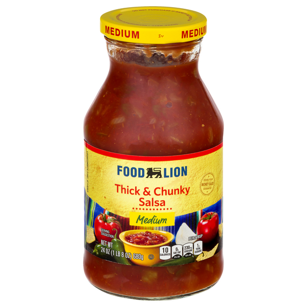 Save on Food Lion Medium Thick & Chunky Salsa Order Online Delivery
