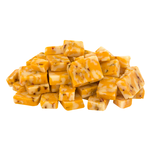 Boar's Head Bold 3 Pepper Colby Jack Cheese Cubes