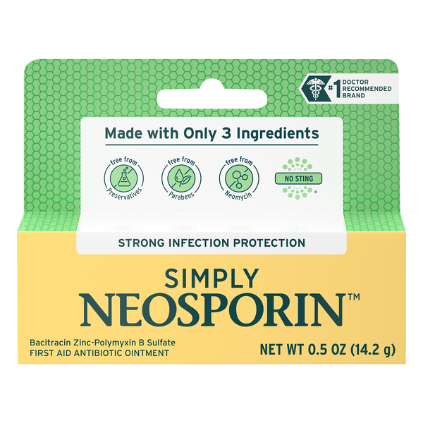 Simply Neosporin First Aid Antibiotic Ointment