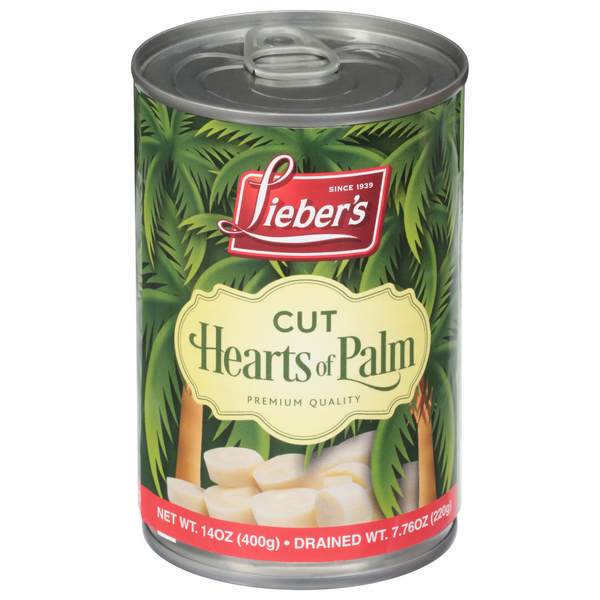 Lieber's Cut Hearts of Palm