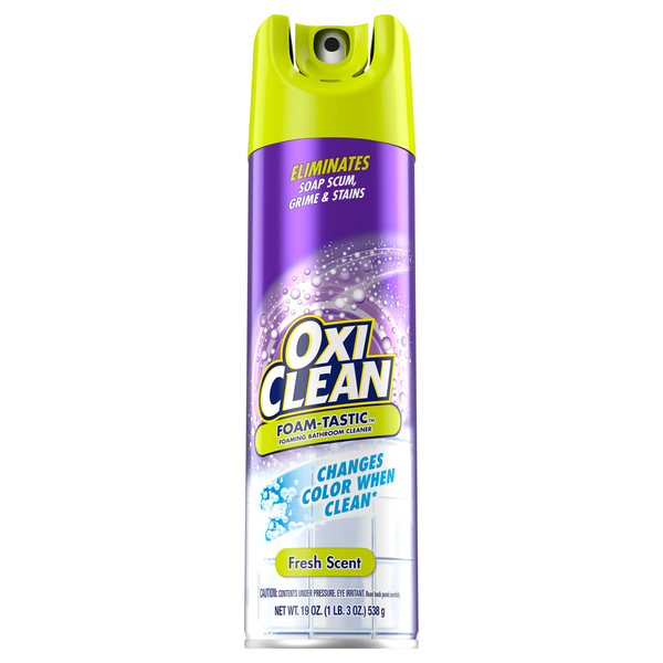 OxiClean Foam-Tastic Fresh Scent Foaming Bathroom Cleaner Aerosol Spray