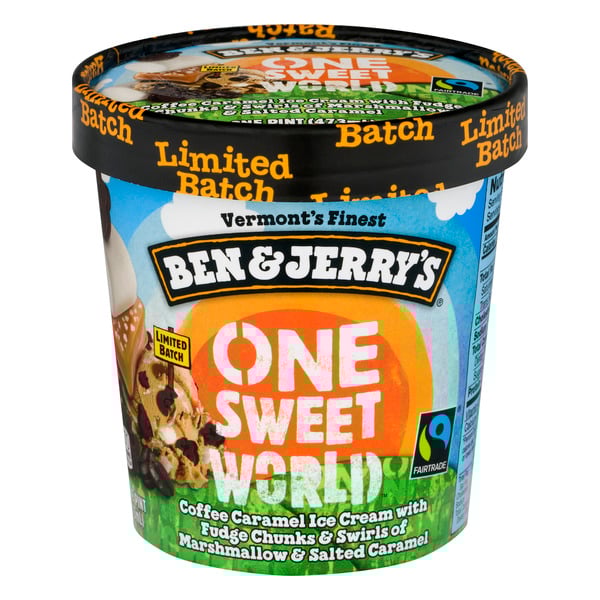 Ben & Jerry's Limited Batch One Sweet World Ice Cream