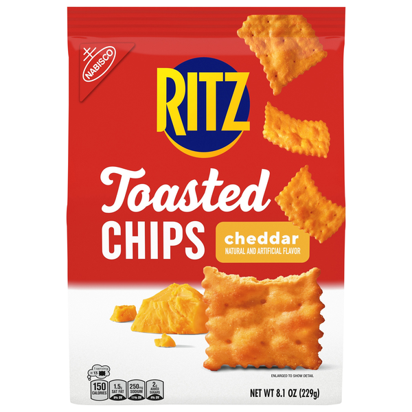 Nabisco Ritz Cheddar Toasted Chips