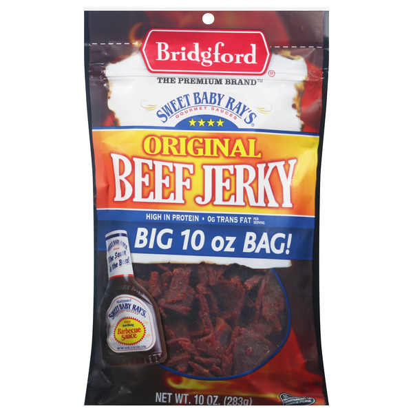 Bridgford Sweet Baby Ray's Original 11g Protein Beef Jerky