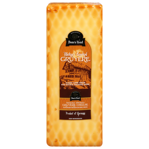 Boar's Head Deli Hickory Smoked Gruyere Cheese (Regular Sliced)