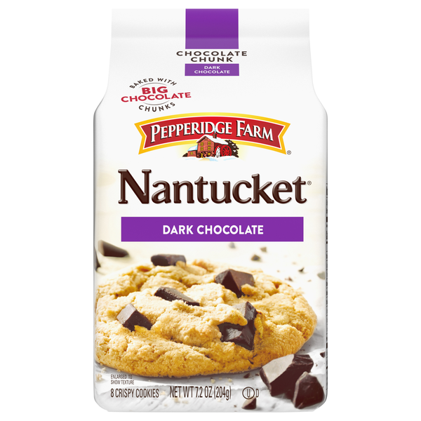 Pepperidge Farm Nantucket Crispy Dark Chocolate Cookies