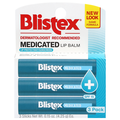 Blistex Medicated Lip Balm SPF 15 - 3 ct