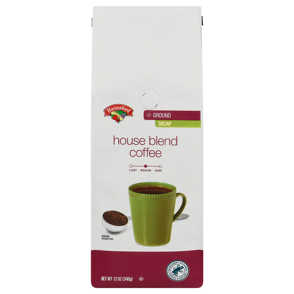 Hannaford Decaf House Blend Medium Roast Ground Coffee
