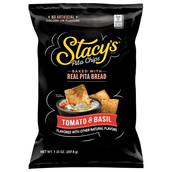 Stacy's Tomato & Basil Baked Pita Chips